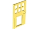 Part No: 79730  Name: Door 1 x 4 x 6 with 6 Panes, Stud Handle, and Hole for Pet Flap