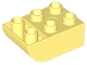 Lot ID: 408815883  Part No: 98252  Name: Duplo, Brick 2 x 3 Slope Curved Inverted