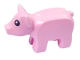 Lot ID: 313551250  Part No: 1410pb01  Name: Piglet with Black Eyes and White Pupils Pattern