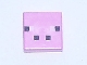 Part No: 3070pb078  Name: Tile 1 x 1 with 4 Black and 2 White Squares Pattern (Minecraft Pig Face Pattern)