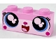 Lot ID: 186256019  Part No: 3622pb107  Name: Brick 1 x 3 with Cat Face Open Mouth Smile Showing Tongue Pattern (Unikitty)