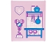 Part No: 42509pb18 Name: Glass for Window 1 x 6 x 6 Flat Front with Dark Pink, Dark Azure and White Pet Bowl, Mirror, Heart, Shelves, Containers and Kitchen Utensils Pattern Part No: 42509pb18 Name: Glass for Window 1 x 6 x 6 Flat Front with Dark Pink, Dark Azure and White Pet Bowl, Mirror, Heart, Shelves, Containers and Kitchen Utensils Pattern