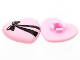 Lot ID: 378240567  Part No: 45449pb08  Name: Clikits, Icon Heart 2 x 2 Large with Pin with Black Bow Pattern