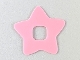 Part No: 53686  Name: Clikits, Icon Accent Rubber Star 3 x 3