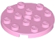 Lego part: Plate, Round 4 x 4 with Hole