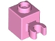 Part No: 60475b  Name: Brick, Modified 1 x 1 with Open O Clip (Vertical Grip) - Hollow Stud