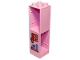 Part No: 6462pb01  Name: Duplo Wall 2 x 2 x 6 with Drawer Slots on Two Sides with Telephone Pattern