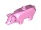 Part No: 87621pb04  Name: Pig with Black and White Eyes and Eyelashes Pattern (Hamletta)