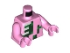 Part No: 973pb2144c01  Name: Torso Pixelated Zombie Pigman Pattern / Bright Pink Arms / Bright Pink Hands