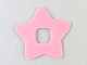 Part No: clikits061  Name: Clikits, Icon Accent Rubber Star 3 x 3