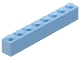 Lego part: Brick 1 x 8