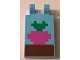 Part No: 30350bpb064  Name: Tile, Modified 2 x 3 with 2 Clips with Minecraft Radish in Ground Pattern