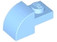 Lego part: Slope, Curved 2 x 1 with Recessed Stud