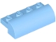 Lego part: Slope, Curved 2 x 4 with 4 Recessed Studs
