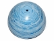 Part No: 98107pb08  Name: Cylinder Hemisphere 11 x 11, Studs on Top with Endor Blue / White Planet Pattern (75010)