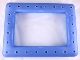 Part No: clikits249c01  Name: Clikits Frame, Rectangle Single with 24 Holes, Lights, and Sound
