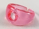 Lot ID: 412258866  Part No: 51686  Name: Clikits Ring, Wide Band with Hole (Child Size)