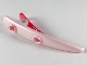 Part No: 53666pb01  Name: Clikits Hair Accessory, Hinged Barrette Clip with 2 Holes with Pearl Light Pink Coating Pattern