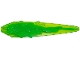 Lot ID: 402035655  Part No: 1995pb03  Name: Flame / Vapor Trail with Axle Hole and Ovals with Marbled Bright Green Pattern