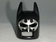 Lot ID: 401962714  Part No: 10113pb03  Name: Minifigure, Headgear Mask Batman Cowl (Angular Ears, Pronounced Brow) with Silver Bat Mask Around Eyes Pattern