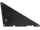 Part No: 112557  Name: Cloth Sail Triangular 16 x 22 1/2 with Tattered Hole