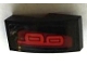 Part No: 11477pb054R  Name: Slope, Curved 2 x 1 x 2/3 with Red Taillights Pattern Model Right Side (Sticker) - Set 75873
