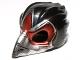 Lot ID: 361165645  Part No: 12550pb03  Name: Minifigure, Headgear Mask Bird (Raven) with Silver Beak and Dark Red Markings Pattern