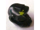 Part No: 12899pb01  Name: Minifigure, Headgear Helmet Elaborate with Lime Paint Spot Pattern