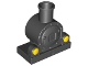 Lot ID: 220060977  Part No: 13531pb01  Name: Duplo, Train Steam Engine Front with Yellow Lights Pattern