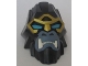Part No: 13691pb01  Name: Large Figure Head Modified Chima Gorilla with Blue Eyes with Gold Outline Pattern
