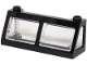 Part No: 13760c01  Name: Windscreen 2 x 6 x 2 Train with Trans-Clear Glass (13756 / 13760)