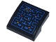 Lot ID: 382035686  Part No: 15068pb493  Name: Slope, Curved 2 x 2 x 2/3 with Blue PAC-MAN Video Game Screen (Maze) with Ghosts Pattern (Sticker) - Set 10323