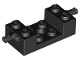 Lego part: Brick, Modified 2 x 4 with Wheels Holder with 2 x 2 Cutout and Hole