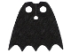 Part No: 19185  Name: Minifigure Cape Cloth, Scalloped 5 Points (Batman) - Spongy Stretchable Fabric
