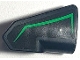 Part No: 2389pb010  Name: Technic, Panel Fairing # 8 Very Small Smooth Short, Side B with Bright Green Stripe Pattern (Sticker) - Set 42170
