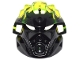 Part No: 24154pb03  Name: Bionicle Mask of Earth (Unity) with Marbled Trans-Neon Green Pattern
