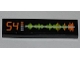 Part No: 2431pb0260 Name: Tile 1 x 4 with Orange '54' and Waveform Display Pattern (Sticker) - Set 6873 Part No: 2431pb0260 Name: Tile 1 x 4 with Orange '54' and Waveform Display Pattern (Sticker) - Set 6873