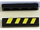 Part No: 2431pb0298 Name: Tile 1 x 4 with Black and Yellow Danger Stripes Pattern (Sticker) - Set 7885 Part No: 2431pb0298 Name: Tile 1 x 4 with Black and Yellow Danger Stripes Pattern (Sticker) - Set 7885