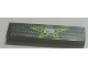 Part No: 2431pb0402 Name: Tile 1 x 4 with Lime Star and White and Black Mesh Pattern (Sticker) - Set 8681 Part No: 2431pb0402 Name: Tile 1 x 4 with Lime Star and White and Black Mesh Pattern (Sticker) - Set 8681