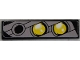 Part No: 2431pb0560R Name: Tile 1 x 4 with Double Yellow Headlight Right Pattern (Sticker) - Set 8458 Part No: 2431pb0560R Name: Tile 1 x 4 with Double Yellow Headlight Right Pattern (Sticker) - Set 8458