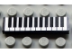 Part No: 2431pb069  Name: Tile 1 x 4 with Keyboard Pattern (Sticker) - Set 5942