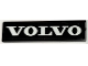 Lego part: Tile 1 x 4 with White 'VOLVO' Pattern (Sticker) - Set 42114