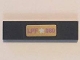 Part No: 2431pb428  Name: Tile 1 x 4 with Medium Lavender 'LPF 080' on Gold Background Pattern (Sticker) - Set 41101