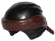 Part No: 24496pb15  Name: Minifigure, Headgear Ninjago Wrap Type 3 with Molded Dark Brown Bandana and Knot Pattern