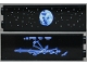 Part No: 2454pb324  Name: Brick 1 x 2 x 5 with Blue Planet, White Stars and Blueprint Pattern on Both Sides (Stickers) - Set 75159