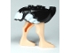 Part No: 24689pb01  Name: Ostrich Body with Light Nougat Legs and White Tail and Wingtips Pattern