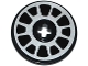 Part No: 2723pb061 Name: Technic, Disk 3 x 3 with Silver Rim with 12 Spokes Pattern (Sticker) - Set 42047 Part No: 2723pb061 Name: Technic, Disk 3 x 3 with Silver Rim with 12 Spokes Pattern (Sticker) - Set 42047