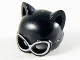 Part No: 27326pb01  Name: Minifigure, Headgear Mask Catwoman with Silver Goggles Pattern