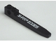 Part No: 2823pb02R  Name: Technic Forklift Fork with 'SHARP EDGES' Right Pattern (Sticker) - Set 7709