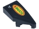Part No: 29119pb040  Name: Wedge 2 x 1 x 2/3 Right with Yellow, Red and Green 'RAUCH' Oval Logo Pattern (Sticker) - Set 77243